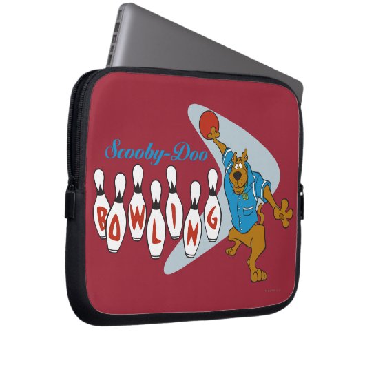 Scooby-Doo Bowling Laptopschutzhülle (Vorne Rechts)