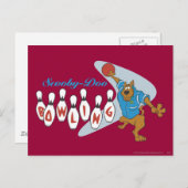 Scooby-Doo Bowling Postkarte (Vorne/Hinten)
