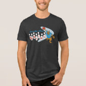 Scooby-Doo Bowling Tri-Blend Shirt (Vorderseite)