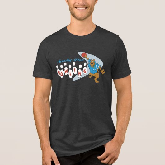 Scooby-Doo Bowling Tri-Blend Shirt (Vorderseite)