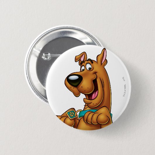 Scooby-Doo bricht auf Button (Vorne & Hinten)