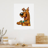 Scooby-Doo bricht auf Poster (Küche)