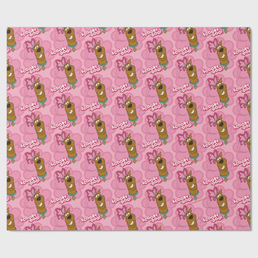 Scooby-Doo Butterfly Kisses Geschenkpapier (Flach)