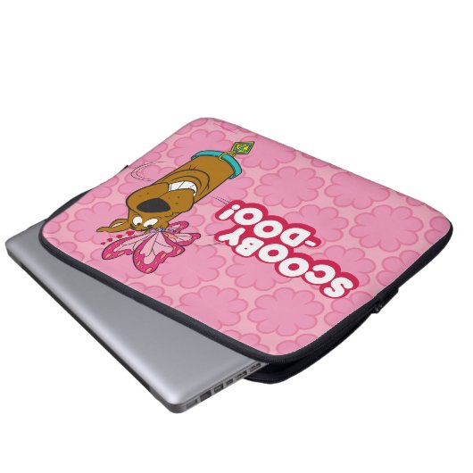 Scooby-Doo Butterfly Kisses Laptopschutzhülle (Vorne Knopf)