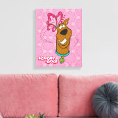 Scooby-Doo Butterfly Kisses Leinwanddruck (Insitu (Wohnzimmer))