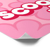 Scooby-Doo Butterfly Kisses Poster (Ecke)