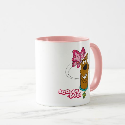 Scooby-Doo Butterfly Kisses Tasse (VorderseiteRechts)
