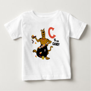 Scooby-Doo   C ist für Candy Baby T-shirt