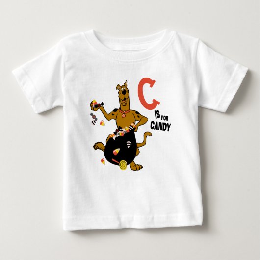Scooby-Doo | C ist für Candy Baby T-shirt (Vorderseite)