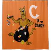 Scooby-Doo | C ist für Candy Duschvorhang (Vorderseite)