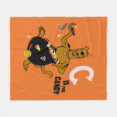Scooby-Doo | C ist für Candy Fleecedecke (Vorderseite (Horizontal))