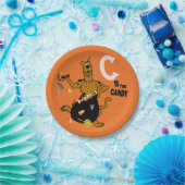 Scooby-Doo | C ist für Candy Pappteller (Party)