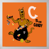 Scooby-Doo | C ist für Candy Poster (Vorne)