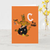 Scooby-Doo | C steht für Candy Karte (Gelbe Blume)