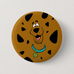 Scooby-Doo Camouflage Button