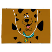 Scooby-Doo Camouflage Große Geschenktüte (Rückseite)