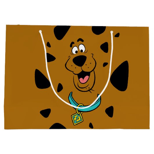 Scooby-Doo Camouflage Große Geschenktüte (Rückseite)