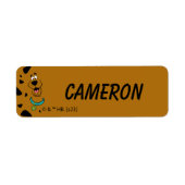 Scooby-Doo Camouflage Kids' Labels (Vorne)