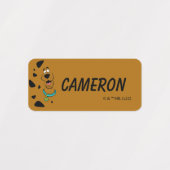Scooby-Doo Camouflage Labels Etiketten (Design 2)