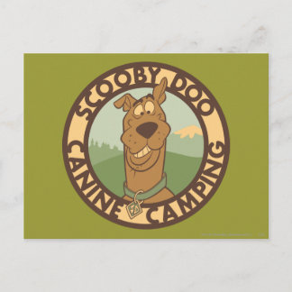 Scooby-Doo "Canine Camping" Postkarte