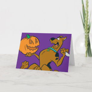 Scooby-Doo Carving Pumpkin Karte