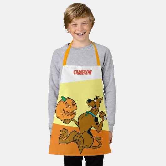 Scooby-Doo Carving Pumpkin Schürze (Getragen)