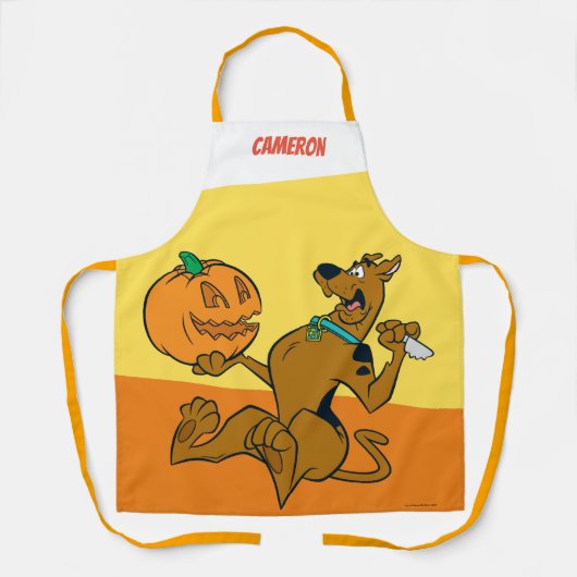 Scooby-Doo Carving Pumpkin Schürze (Vorderseite)