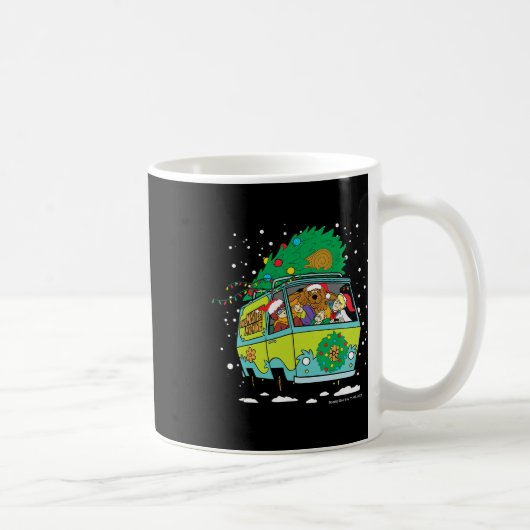 Scooby Doo Christmas Mystery Machine  Kaffeetasse (Rechts)
