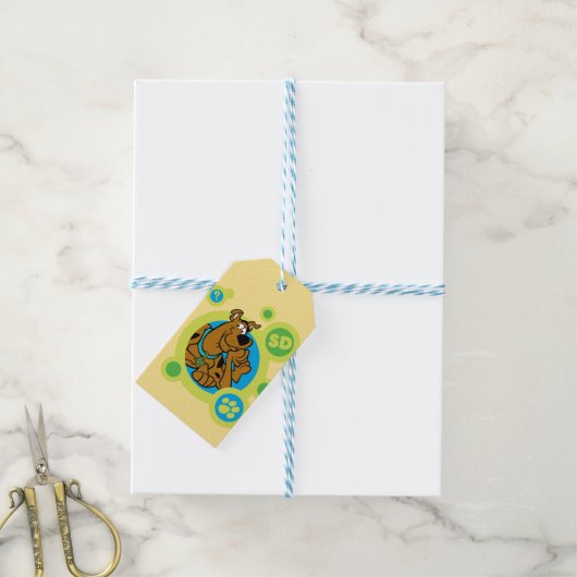 Scooby-Doo Circles SD-Abzeichen Geschenkanhänger (Mit Garn)