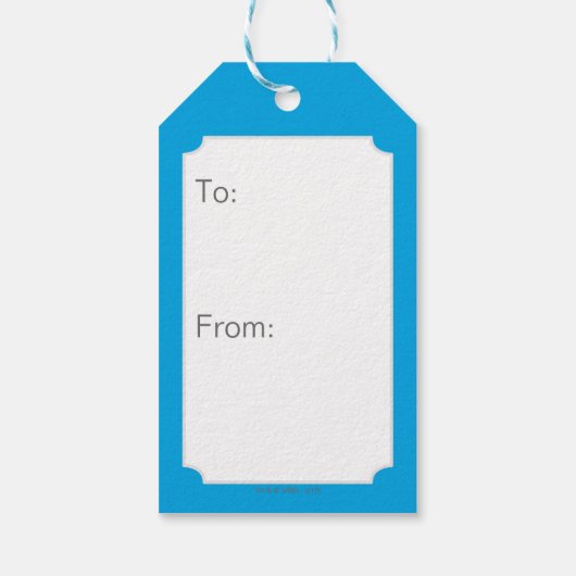 Scooby-Doo Circles SD-Abzeichen Geschenkanhänger (Rückseite)