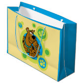 Scooby-Doo Circles SD-Abzeichen Große Geschenktüte (Vorderseite Schrägansicht)