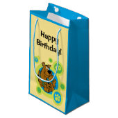 Scooby-Doo Circles SD-Abzeichen Kleine Geschenktüte (Vorderseite Schrägansicht)
