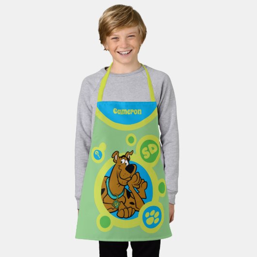 Scooby-Doo Circles SD-Abzeichen Schürze (Getragen)