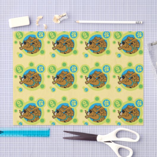 Scooby-Doo Circles SD-Abzeichen Seidenpapier (Handwerk)
