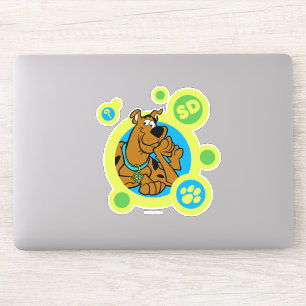 Scooby-Doo Circles SD Badge Aufkleber