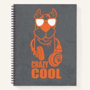 Scooby-Doo "Crazy Cool" Headphone Grafik Notizblock