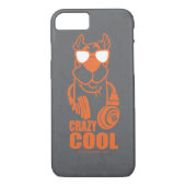 Scooby-Doo "Crazy Cool" Headphone Graphic Case-Mate iPhone Hülle (Rückseite)
