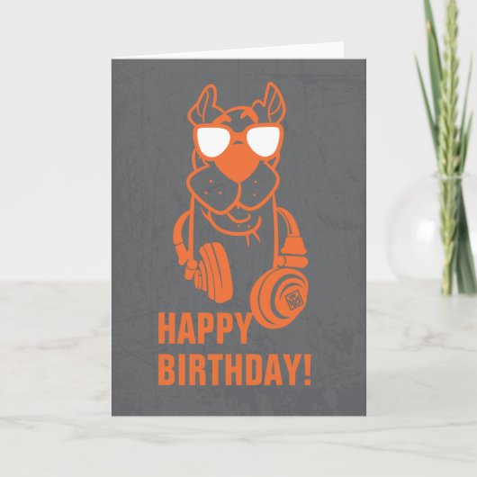 Scooby-Doo "Crazy Cool" Headphone Graphic Karte (Vorderseite)