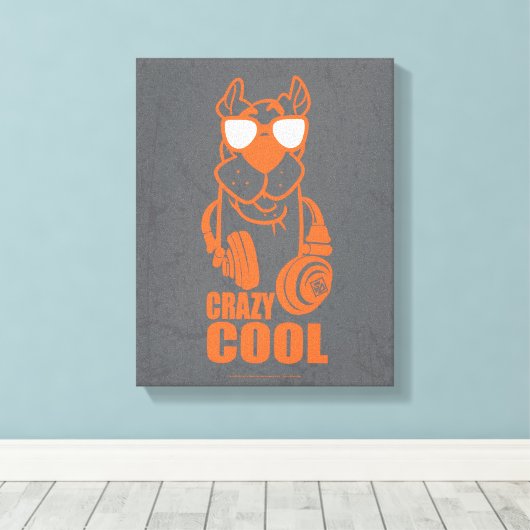 Scooby-Doo "Crazy Cool" Headphone Graphic Leinwanddruck (Insitu (Holzboden))