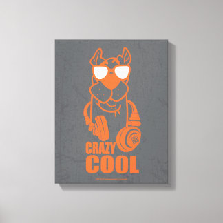 Scooby-Doo "Crazy Cool" Headphone Graphic Leinwanddruck