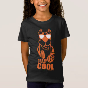 Scooby-Doo "Crazy Cool" Headphone Graphic T-Shirt