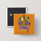 Scooby-Doo Creepy Crawlies Button (Vorne & Hinten)