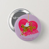 Scooby-Doo Cupid - Be Mine Button (Vorne & Hinten)