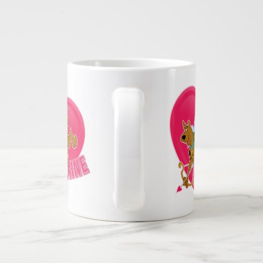 Scooby-Doo Cupid - Be Mine Jumbo-Tasse (Rückseite)
