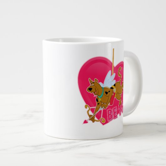 Scooby-Doo Cupid - Be Mine Jumbo-Tasse (Vorderseite Rechts)