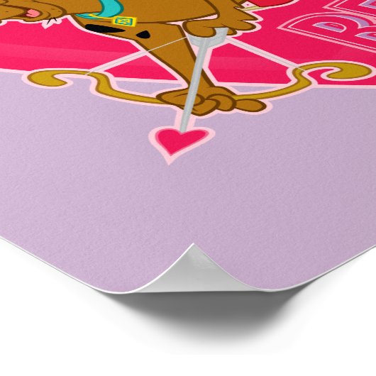Scooby-Doo Cupid - Be Mine Poster (Ecke)