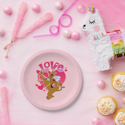 Scooby-Doo Cupid - Liebe Pappteller (Party)