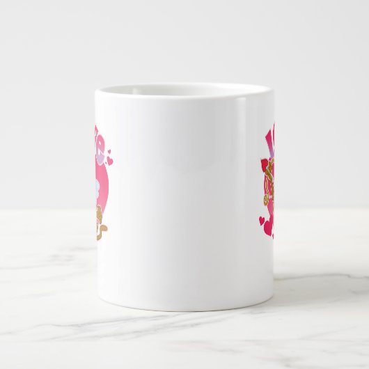 Scooby-Doo Cupid - Love Jumbo-Tasse (Vorderseite)