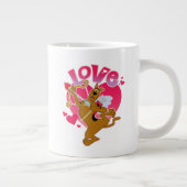 Scooby-Doo Cupid - Love Jumbo-Tasse (Rechts)