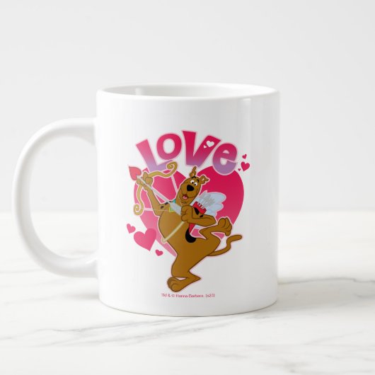 Scooby-Doo Cupid - Love Jumbo-Tasse (Links)